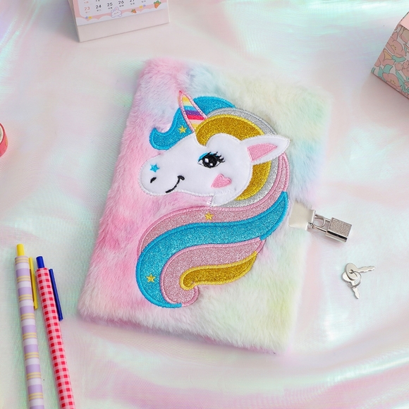 Unicorn Adult & Children Tie Dye Journal Diary Notebook - Picture 7 of 16